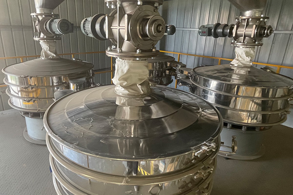 powder sieveing machine 4