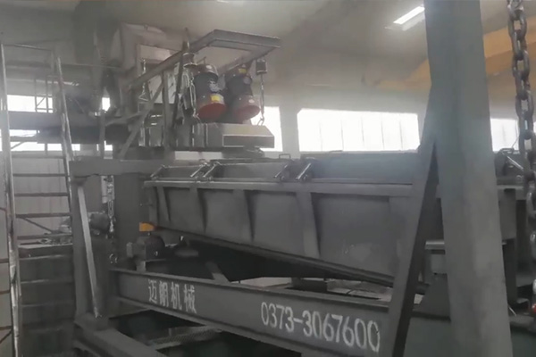 电磁振动给料机与平面回转筛配套