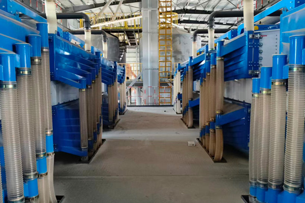 方形摇摆筛输出生产线